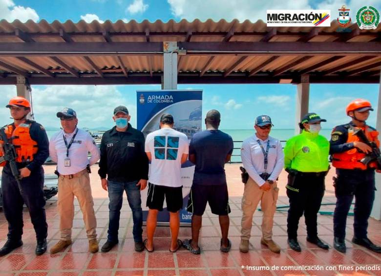 Los dos capturados en estos hechos recibieron medida de detención domiciliaria. FOTO: CORTESÍA