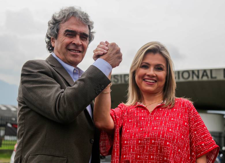Edna Bonilla, la fórmula vicepresidencial de Sergio Fajardo, fue secretaria de Hábitat y de Educación de Bogotá y desde 1998 fue profesora asociada de la Universidad Nacional de Colombia. FOTO Colprensa