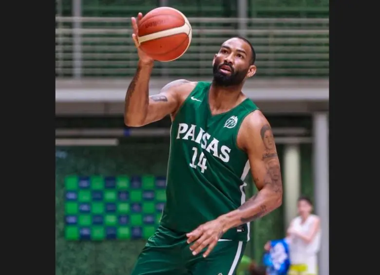 El jugador venezolano Luis Miguel Bethelmy es una de las caras nuevas que tendrá Paisas en la Champions League que arranca este martes en el Iván de Bedout. FOTO MANUEL SALDARRIAGA 