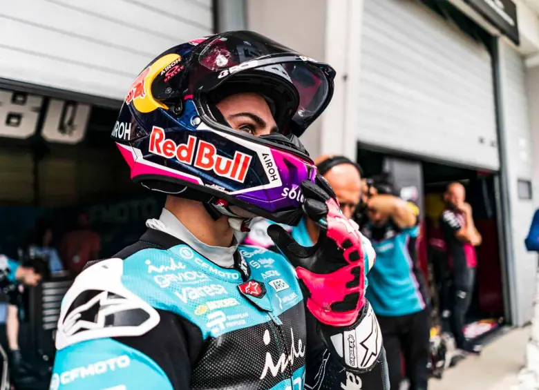 David Alonso sigue con la recuperación de su mano derecha para la competencia del fin de semana en República Checa. FOTO CORTESÍA ASPAR TEAM 