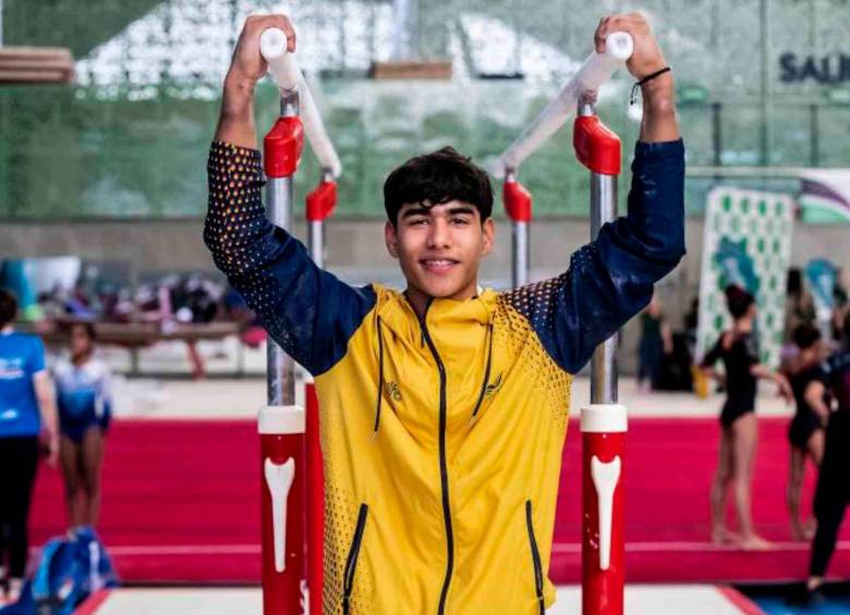 El cucuteño Ángel Barajas es uno de los deportistas colombianos de gran proyección, se espera que pueda estar con Colombia en dos o tres Juegos Olímpicos más. FOTO EL COLOMBIANO 