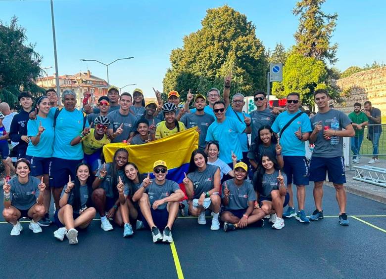 La Selección Colombia de patinaje celebró de manera anticipada su título 20 del mundo y el 13 consecutivo. FOTO CORTESÍA FEDEPATIN 