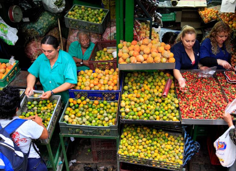 En frutas, el segmento de los mangos es el que más incremento ha tenido este año. FOTO Jaime Pérez