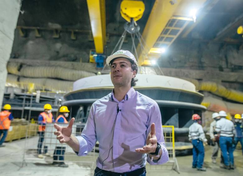 El proyecto de Hidroituango aún está pendiente de poner a operar sus últimas cuatro unidades de generación. En 2023, la obra cambio de contratistas, por orden del exalcalde Daniel Quintero. FOTO Juan Antonio Sánchez