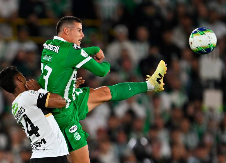 James Rodríguez firmó con Atlético Nacional en el segundo semestre del 2026. Foto: AFP