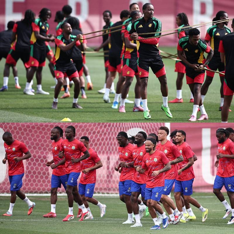 El plantel de RD del Congo tiene un valor de 153,40 millones de euros según Transfermarkt, y el de Jamaica, 53,83 millones de euros. FOTOS: GETTY