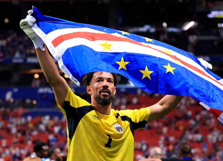 Vozinha, arquero de 40 años, está haciendo historia con Cabo Verde en Norteamérica. FOTO: GETTY