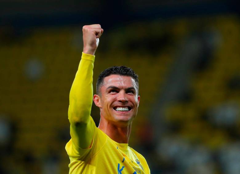 Cristiano, de 41 años de edad, sigue brillando en el fútbol mundial. FOTO X-Al-Nassr F. C.