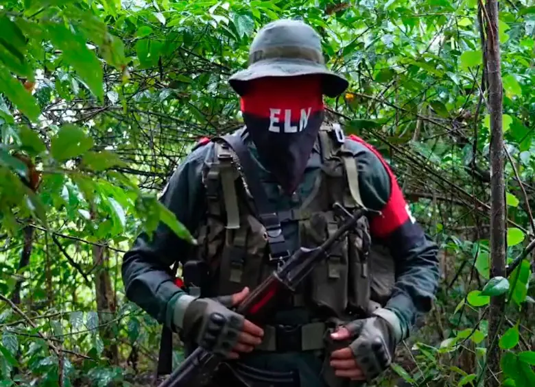 El secuestro masivo al parecer fue ejecutado por miembros del bloque Occidental del ELN. IMAGEN TOMADA DE VIDEO.