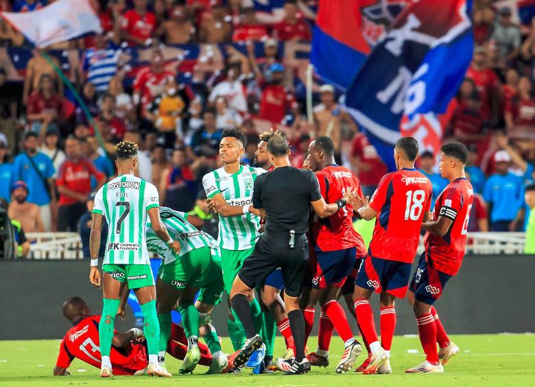 Independiente Medellín y Atlético Nacional se enfrentan en un nuevo clásico paisa. FOTO CAMILO SUÁREZ