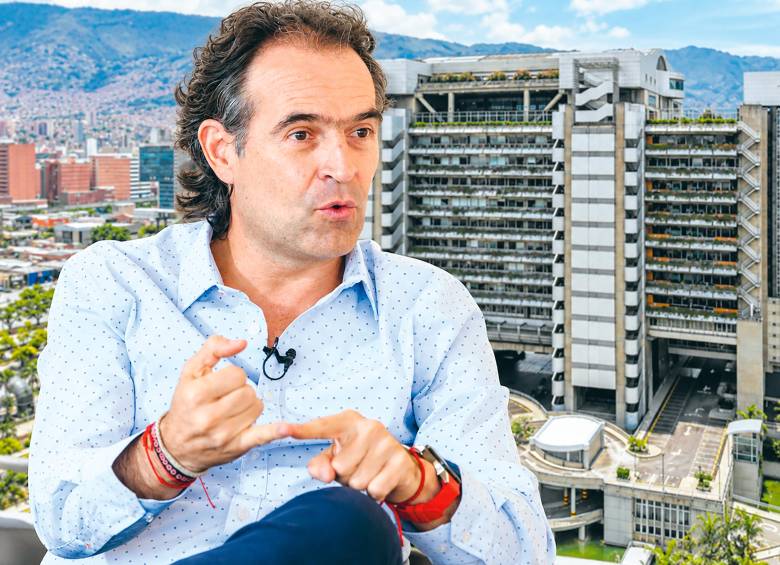 El alcalde de Medellín, Federico Gutiérrez, señaló que EPM ya no soporta más asumiendo las millonarias pérdidas que implica operar Afinia. FOTO Juan Antonio Sánchez