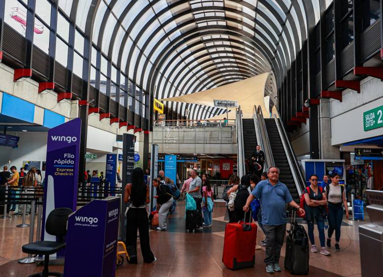 En 2024, el aeropuerto internacional de Medellín José María Córdova, ubicado en Rionegro, movió a 13,7 millones de pasajeros. FOTO: Manuel Saldarriaga Quintero