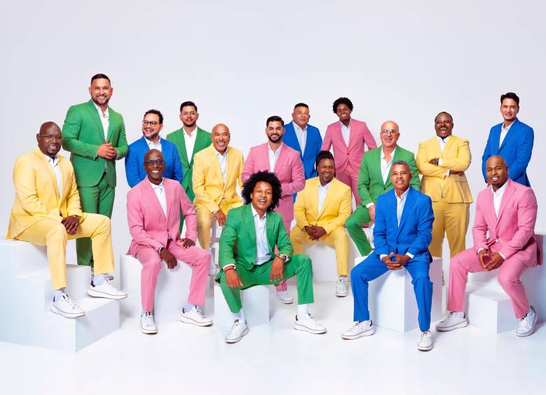 El Grupo Niche está recorriendo el mundo celebrando un legado de 45 años de historia musical. A Medellín llegarán este viernes. Boletería en taquillalive.com. Foto cortesía.