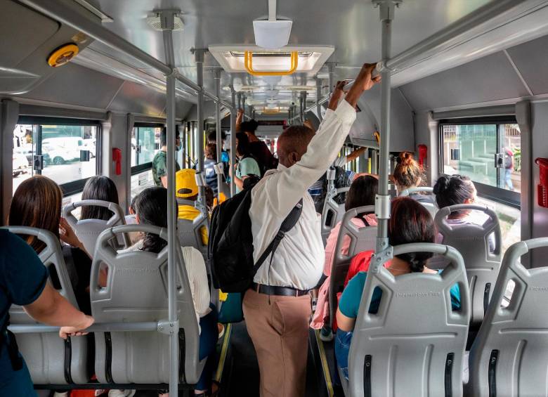 Los usuarios movilizados con respecto a 2019 han mermado 26%. FOTO: CAMILO SUÁREZ.