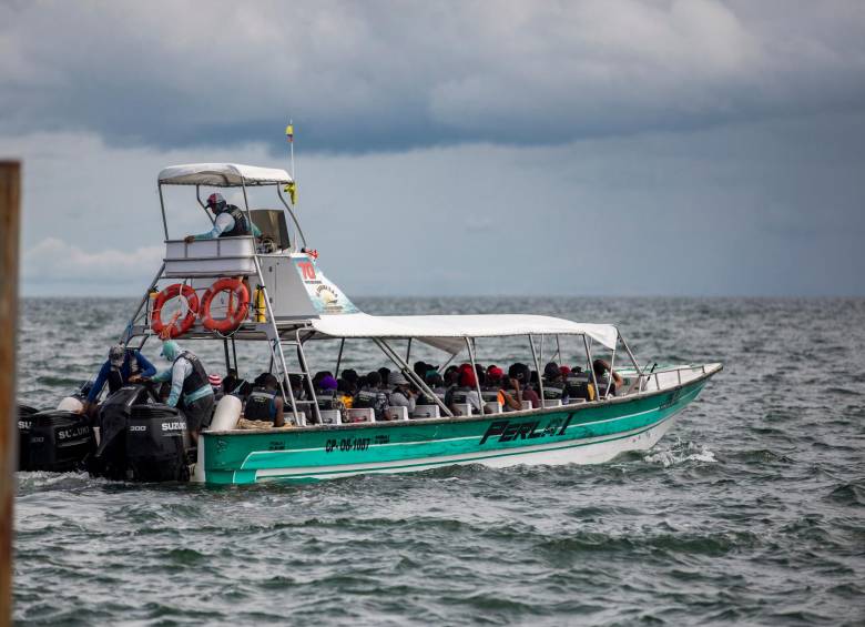 Por el momento, en el Urabá antioqueño no están restringidas las actividades de navegación pese a la alerta. FOTO: CAMILO SUÁREZ