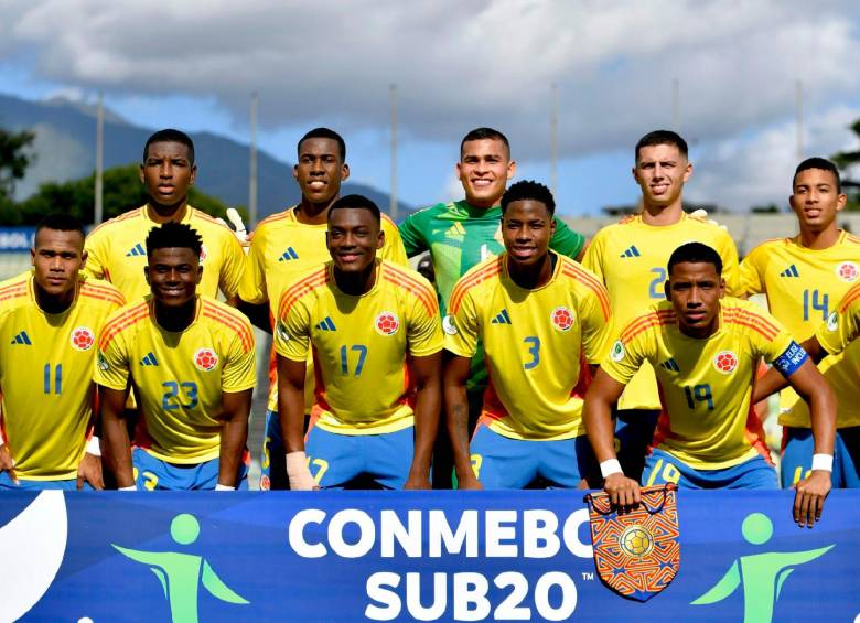 Los jugadores de Colombia, pese a los dos últimos resultados, han mostrado buen nivel en el Sudamericano. Este jueves esperan volver a la senda del triunfo cuando rivalice con Chile. FOTO: Tomada de X @FCFSeleccionCol