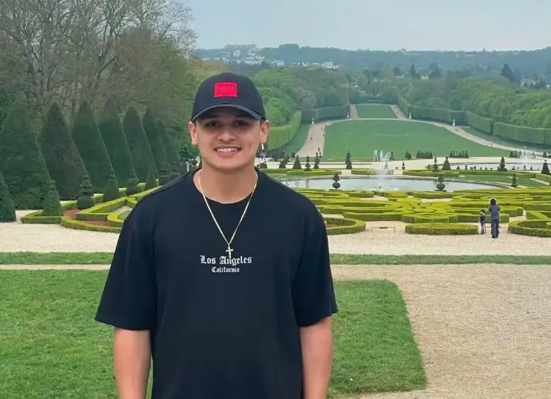 Marlon Ramos Galvis, el joven que falleció en un río en Francia el pasado jueves 13 de agosto. FOTO: Cortesía Archivo Familiar