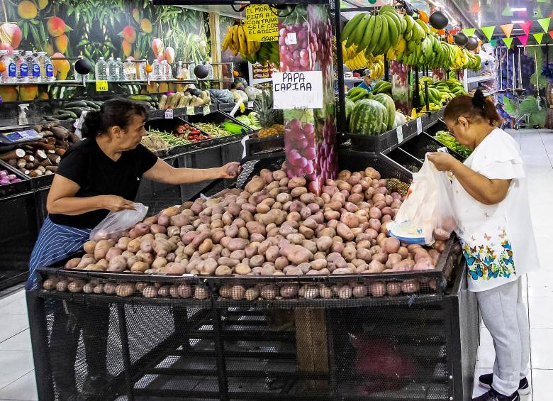 El más reciente informe de la Ocde confirmó que Colombia sigue ocupando el segundo lugar entre los países del organismo con el mayor aumento del costo de vida. FOTO: Camilo Suárez