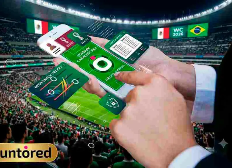 Puntored, fintech fundada en Colombia hace 20 años, es la encargada de operar la infraestructura de pagos cashless del estadio Azteca durante el Mundial de 2026. FOTO: CORTESÍA