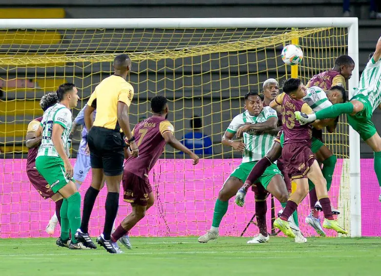 Nacional y Tolima iniciarán su semifinal de Liga este sábado en Ibagué. FOTO COLPRENSA