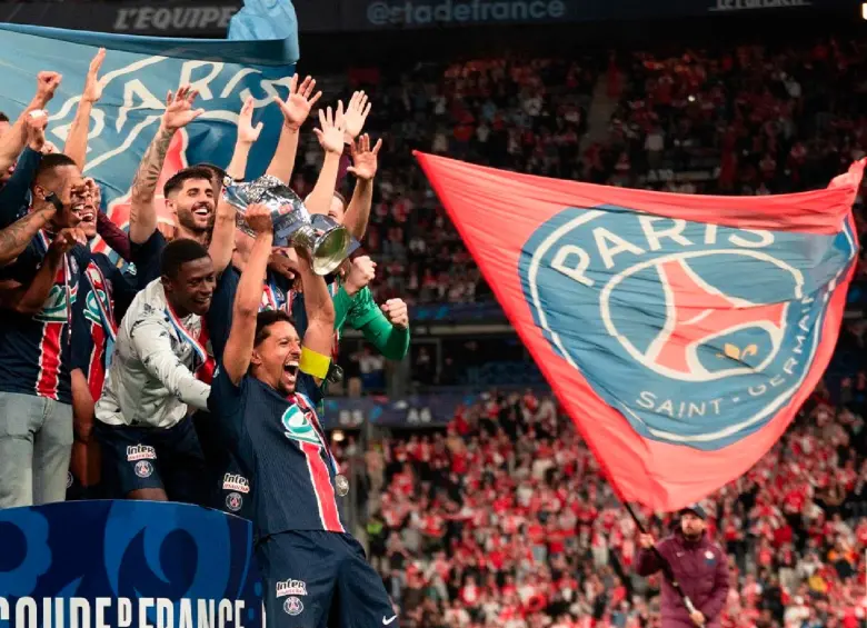 El PSG viene de ganar una nueva liga en Francia. Con esa motivación encara la final de la Champions. FOTO: Tomada de X-PSG