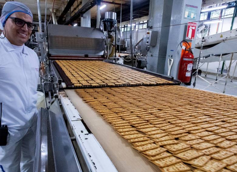 El solo negocio de galletas de Grupo Nutresa supera los $3 billones en ventas, anualmente. FOTO Jaime Pérez