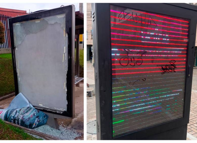Así lucen varios de los paraderos de buses del sistema Somos en Rionegro. FOTO: CORTESÍA ALCALDÍA