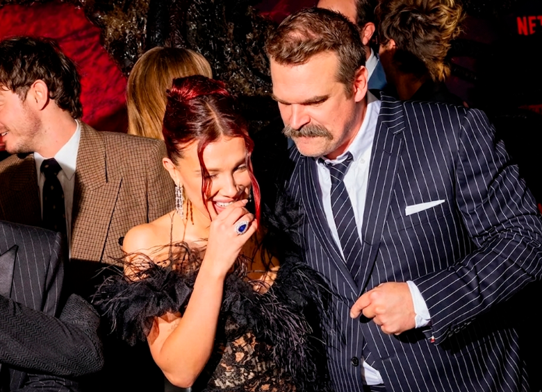 David Harbour habló de los rumores de su mala relación con Millie Bobby Brown
