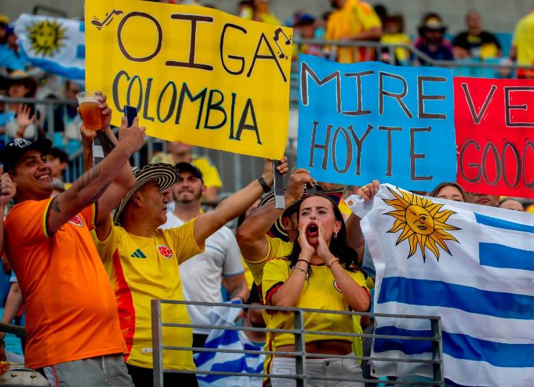 Los aficionados colombianos están ilusionados con que el equipo nacional logre conseguir su segundo título en la historia del torneo continental. FOTO: JUAN ANTONIO SÁNCHEZ 