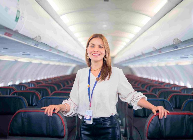 Érika Zarante, CEO de LATAM Colombia, destacó el crecimiento de Medellín dentro de la operación de la aerolínea, que ya representa el 24% de su oferta mensual en el país. FOTO CORTESÍA