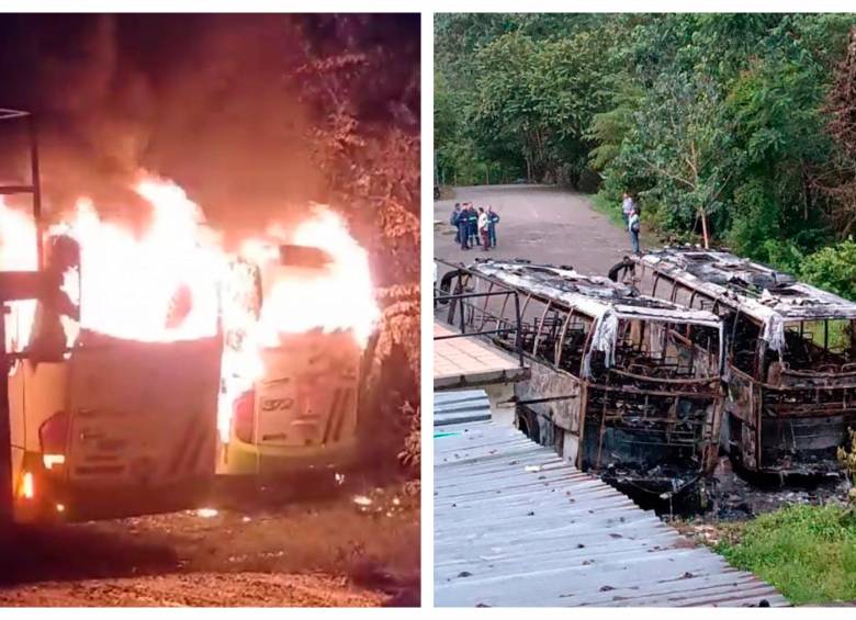 El ataque ocurrió en la zona rural del municipio de Toledo, en un campamento de Hidroituango. CORTESÍA @soydeituango y Denuncias Antioquia