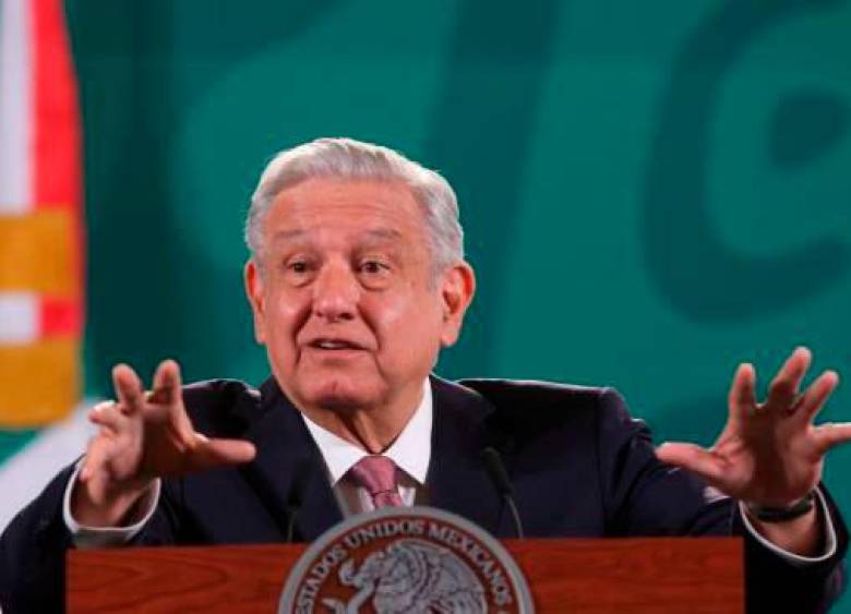 El mandatario mexicano mantiene una aprobación de 58%. FOTO EFE