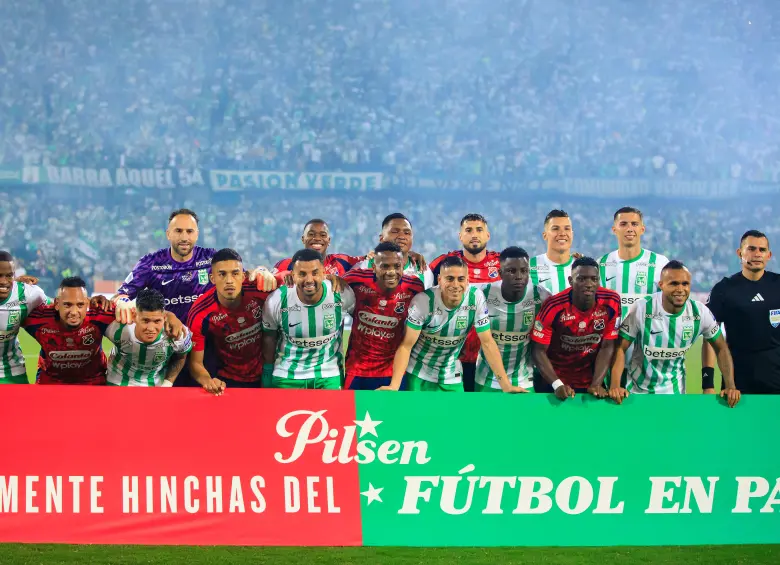 En el encuentro los rojos buscarán su cuarto título del torneo, mientras que los verdes van por su octava corona. Foto: Camilo Suárez