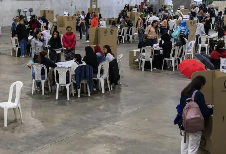Votaciones presidenciales. Foto: El Colombiano