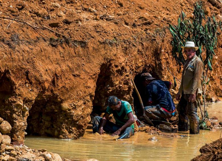 El control de la minería por parte del Gobierno Nacional por primera vez desde 2001 generó una serie de inconformidades desde diferentes sectores. FOTO: Julio César Herrera