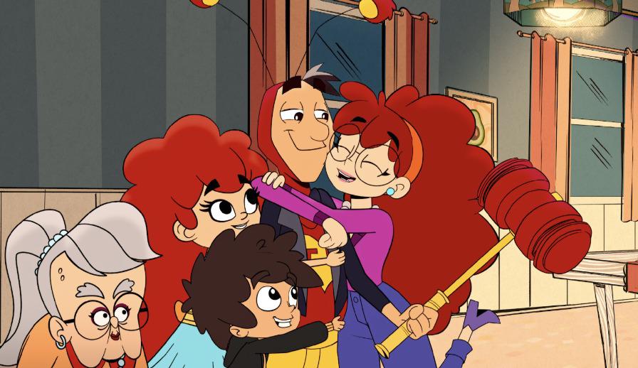 La nueva serie animada, disponible en HBO Max, presenta una versión inédita del Chapulín Colorado y explora su vida familiar entre villanos, comedia y aventuras interdimensionales. FOTO cortesía HBO Max