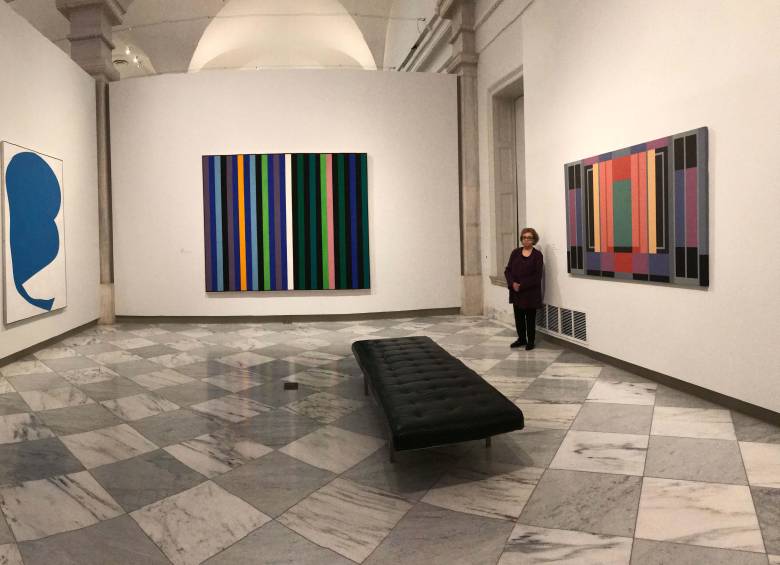 La geometría sensible de Fanny Sanín