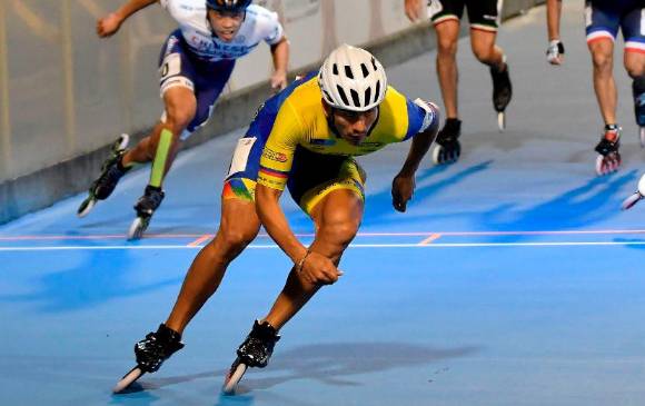 En el Mundial de Ibagué, Pedro ganó tres oros y llegó a 21 títulos mundiales. FOTO cortesía fedepatin 