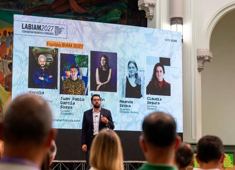 Aunque por ahora no hay fechas definidas, se sabe que la BIAM 2027 se realizará entre mayo y junio. La dirección artística está a cargo del artista, curador y director audivisual Harold Ortíz Sandoval. FOTO Camilo Suárez.