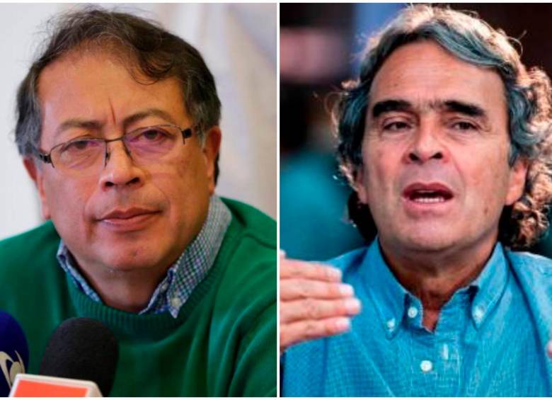 Gustavo Petro y Sergio Fajardo incendiaron el debate tributario. FOTO: ARCHIVO