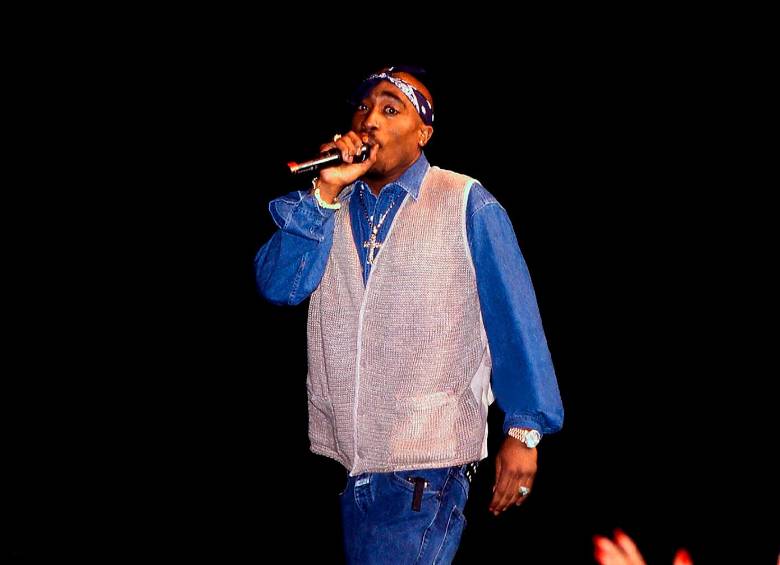 Tupac fue asesinado en Las Vegas en septiembre de 1996. Foto Getty.