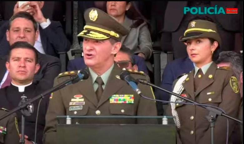 Para enviar un mensaje de austeridad, el general William Salamanca pidió que su posesión como director de la Policía Nacional no contará con pompa, ni revista aérea. FOTO CORTESÍA