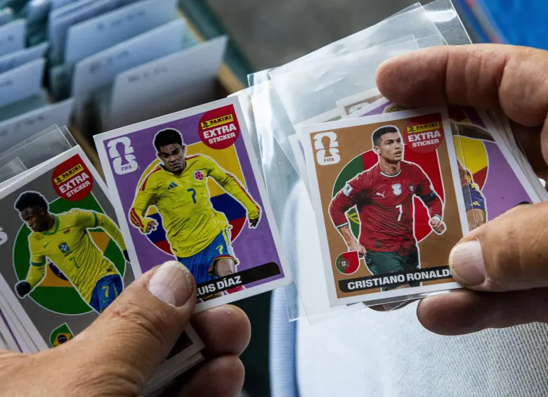Luis Díaz y otros 17 jugadores más estaban dentro del pronóstico de Panini para vestir la camiseta amarilla en el Mundial. Foto: Julio César Herrera Echeverri