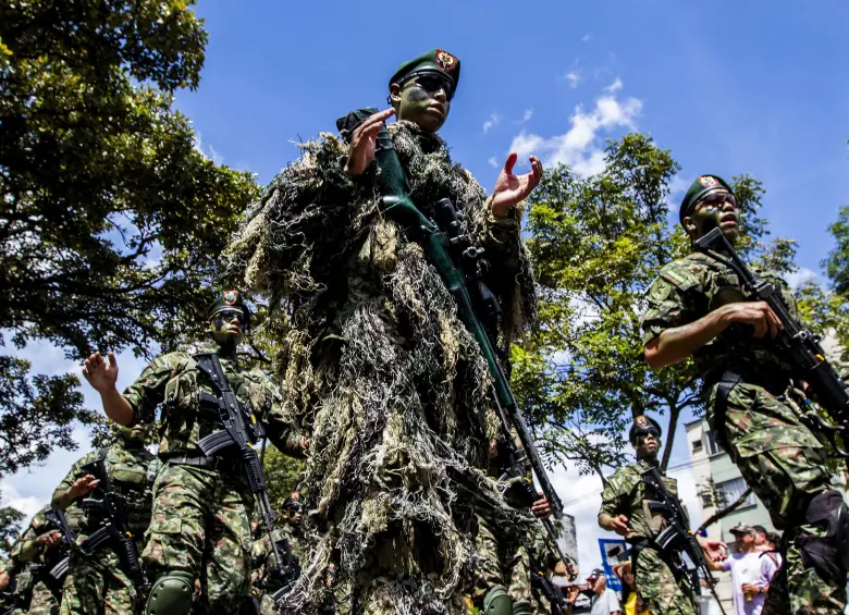 El Ejército tendría un déficit del 66,3 % en material de guerra. Foto: Julio César Herrera Echeverri.