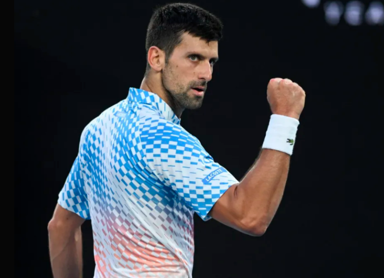 Novak Djokovic suma su participación número 44 en las semifinales de un Grand Slam. FOTO EFE