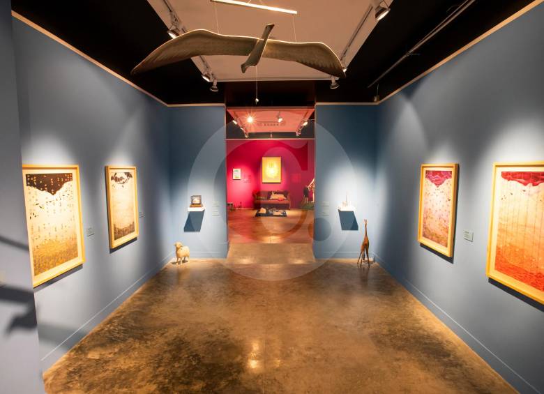 Una exposición que muestra el amor de estos dos artistas. FOTO manuel saldarriaga.