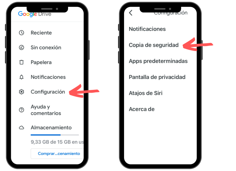 ¿Cómo lo hago? | Cree una copia de sus archivos antes de cambiar de celular