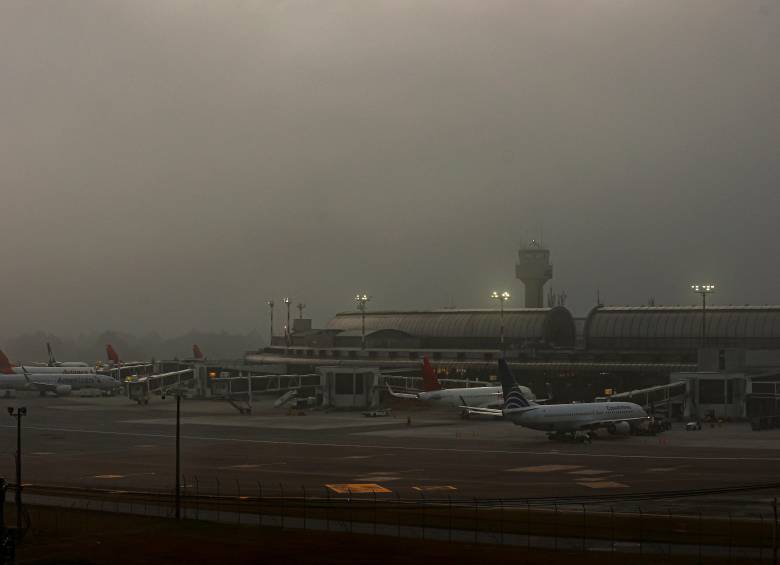 Aeropuerto internacional José María Córdova, ubicado en el municipio de Rionegro. FOTO: Manuel Saldarriaga