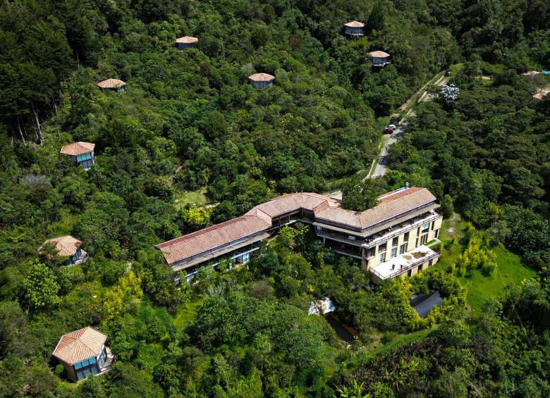 A menos de 30 minutos del casco urbano de Marinilla, Cannúa Lodge ofrece una “experiencia excepcional”, según la Guía Michelín. FOTO Manuel Saldarriaga.