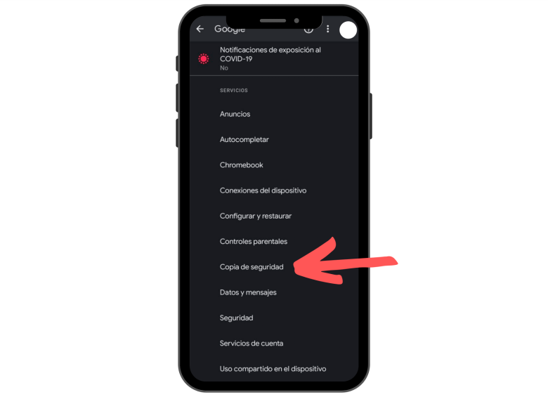 ¿Cómo lo hago? | Cree una copia de sus archivos antes de cambiar de celular